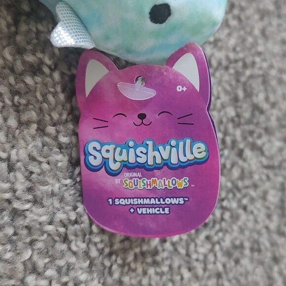 New With Tags Squishmallow Mini Squishville Shantira In Retro Roadster - Picture 8 of 11